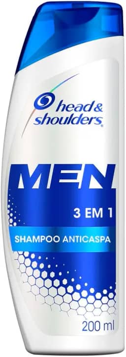 Head & shoulders Head & Shoulders - Shampoo Anticaspa Masculino 3 Em 1 Protege Contra A Caspa Shampoo Masculino Hidratante 200 Ml​​