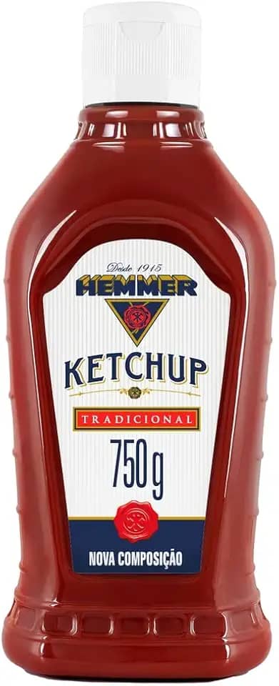 Hemmer Ketchup Tradicional Squeeze 750G