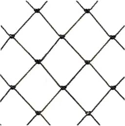 Kit Rede Tela Proteção Crianças Gatos Sacada 1,30x1,60 (Preto)