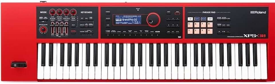 Roland XPS-30-RD | Teclado Sintetizador Vermelho