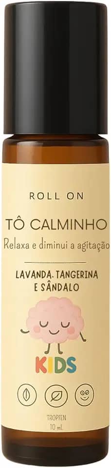Aromaterapia Infantil Bebê Roll On com Blend de Óleos Essenciais Tropfen 10 mL (Tô Calminho)