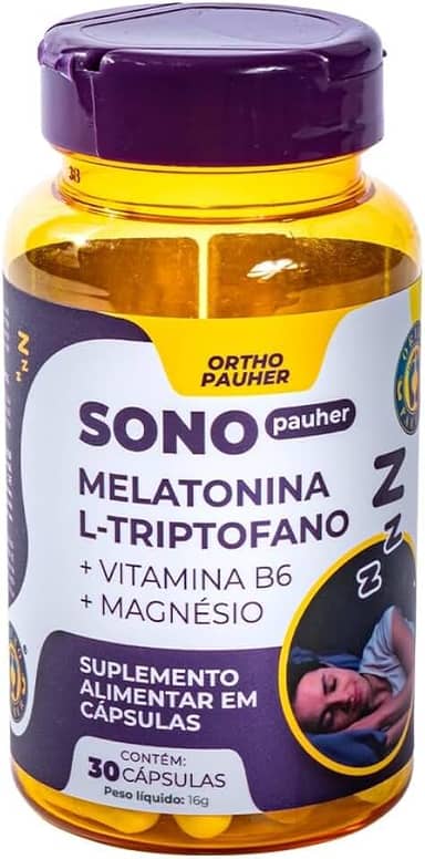 Sono Pauher Suplemento Alimentar 30 Capsulas