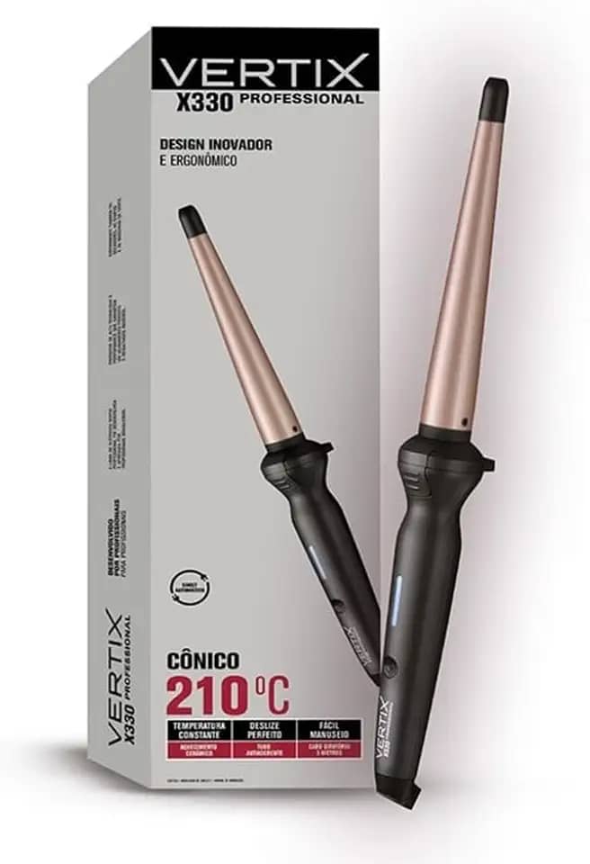 Vertix Modelador de Cabelo Profissional X330 Cônico