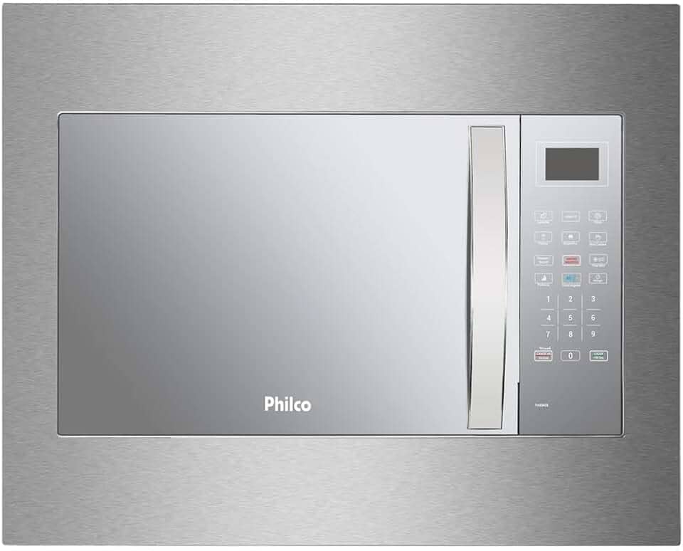 Micro-ondas de Embutir Philco Espelhado PMB34EB 34 Litros 1400W 220V