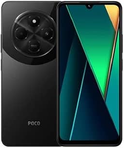 Xiaomi Smartphone POCO C75 4G 128GB/256GB 6,88 ''120Hz RAM,5160mAh batería processador Mediatek Helio G85 50MP cám (Black, 8GB+256GB)