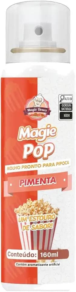 MOLHO PRONTO PARA PIPOCA SABOR PIMENTA 160ml - MAGIE POP