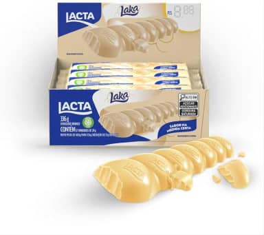 Chocolate Lacta Laka Com 12 Unidades De 28g