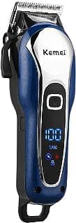 Máquina De Cortar Cabelo Profissional Aparador Kemei Km-1995
