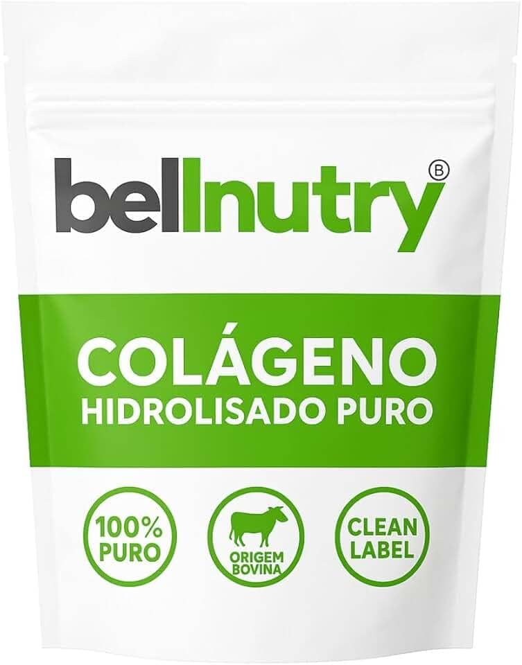 Bellnutry Colágeno Hidrolisado Puro em Pó 1Kg