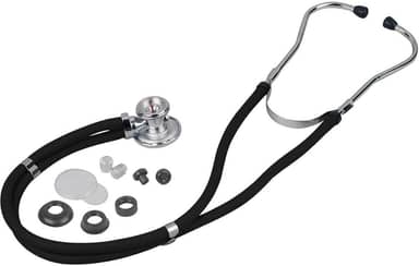 Estetoscópio Rappaport Premium cinza escuro