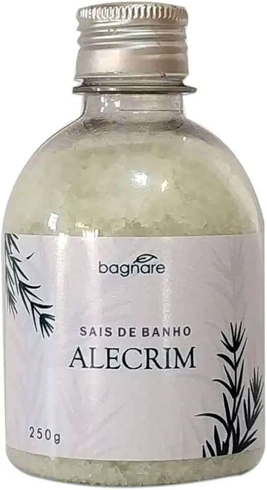 Sais De Banho Espumante Alecrim Hidromassagem Relax 250 G