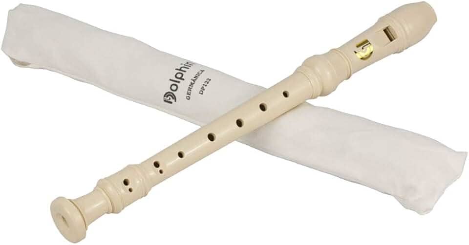 Flauta Doce Germânica Dolphin 7749 Soprano Dó - ABS