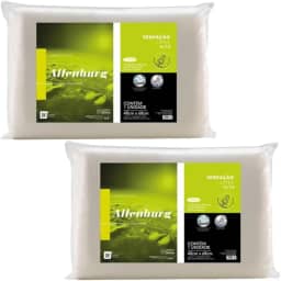 Kit 2 Travesseiros Sensação Látex Altenburg