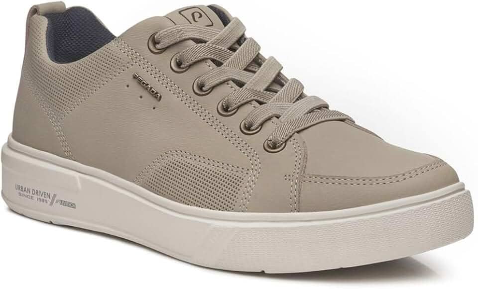 Sapatênis Pegada Masculino 111902 Em Couro