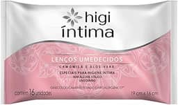 Daxx - Lencos Umed Higi Intima C/16 Camomila E Aloe Vera