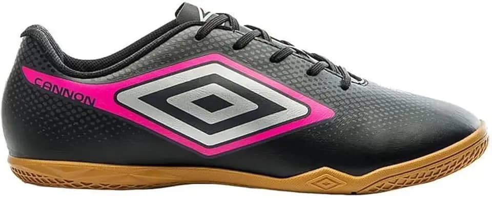 Chuteira Umbro Cannon Futsal Juvenil Coral