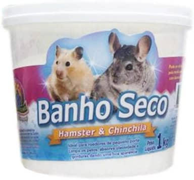 Banho a Seco para Hamster e Chinchila Animalíssimo 1kg