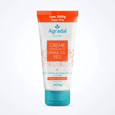 Agradal Creme Esfoliante Para Os Pés 200G