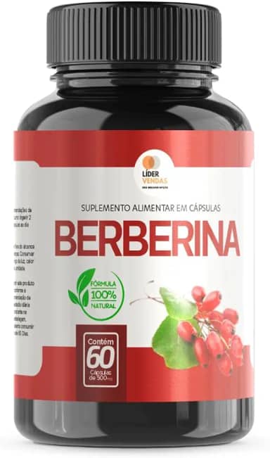 Berberina 500mg – Suplemento Alimentar em Cápsulas (60 cáps)