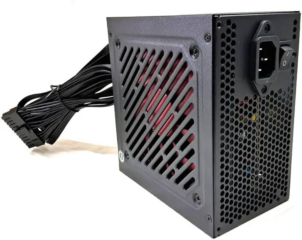 Fonte 500w Real PFC Ativo BIVOLT AUTOMÁTICO Pci-e 8 Pinos 6+2 Pl Vídeo Semi Modular Silenciosa