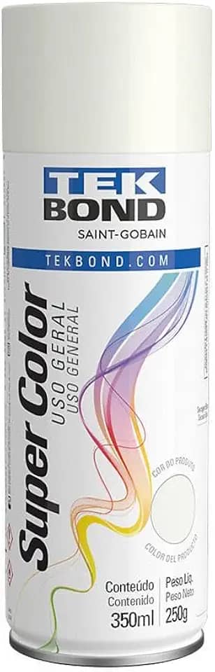 Tinta Aerossol Branco Fosco Uso Geral 350ml/250g