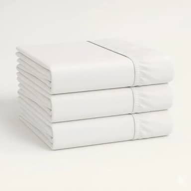 Lençol Berço Menino Menina 130x70 Algodão com Elástico 3Un (Branco, Kit Economico)