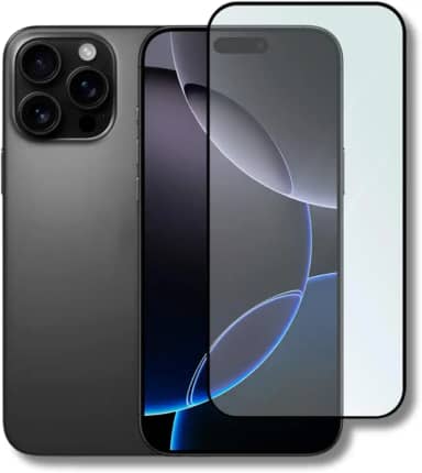 Película De Vidro 3D Tela Toda Para iPhone (iPhone 16 Pro Max)