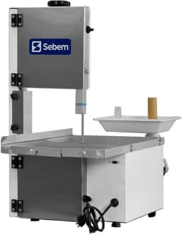 Serra Fita para Carne Ossos com Moedor 3 em 1 de Bancada Bivolt SEBEM