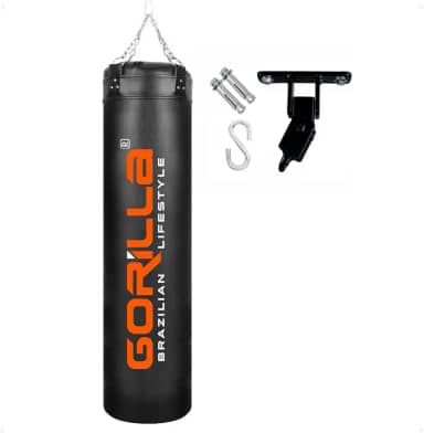 Saco De Pancada 180 Cm + Suporte Teto Articulado - Gorilla