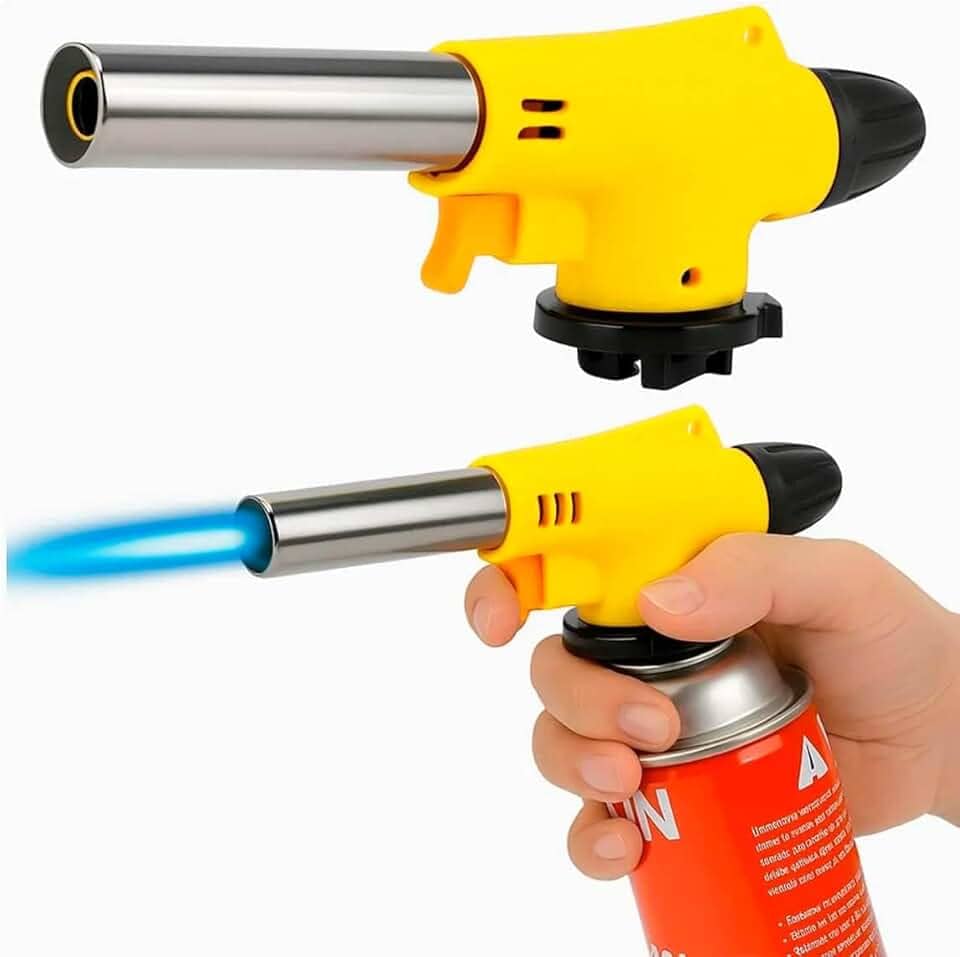 Maçarico Portátil Culinário Gourmet Profissional, Automático, para Cozinha, Uso Gastronômico