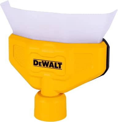 DEWALT Compre coletor de poeira a vácuo, acessórios para aspirador de pó seco e molhado para facilitar a coleta de poeira, design de funil, mãos livres, DXVA00-1500, 1 pacote, amarelo