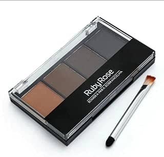 Paleta de Sombra para Sobrancelha 4 Cores Corrige Preenche e Define