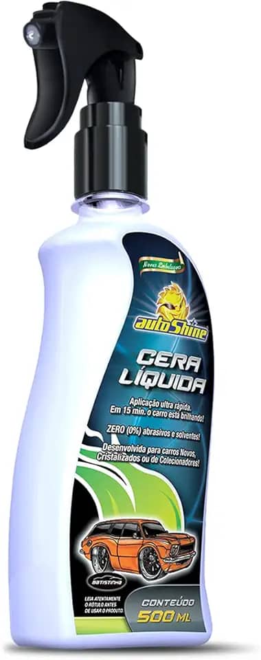 Autoshine CERA LIQUIDA 500ML, Branco