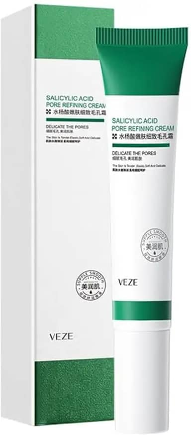 Gel de Ácido Salicílico para Acne - Tratamento de Espinhas, Cravos e Oleosidade - 20g - Ação Esfoliante e Secativa - Pele Sensível - Não Comedogênico - Dermatologicamente Testado;creme facial;acne;clareador de pele