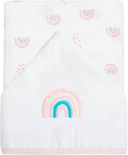 Papi Textil Toalha De Fralda 1 Camada Papi Soft C/Capuz Bord 1,10M X 90Cm Contem 01 Un
