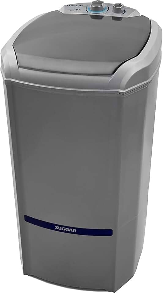 SUGGAR LAVADORA DE ROUPAS LAVAMAX ECO 20KG 110V PRATA LE2001PR
