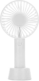 Mini Ventilador Mao e Mesa Usb Bateria Portatil 3 Velocidades Recarregavel