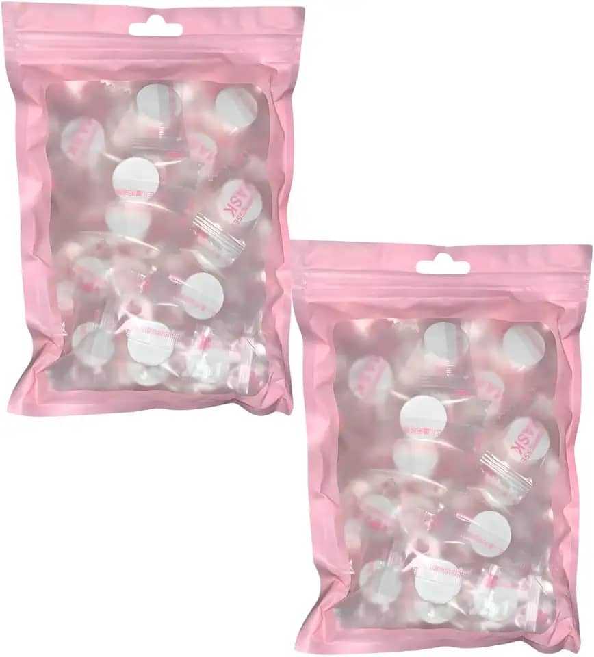 Kit 100un Mascara Descartável Desidratada Limpeza Facial