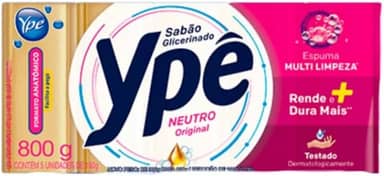 Ypê - Sabão Em Barra 900 pacote de 5