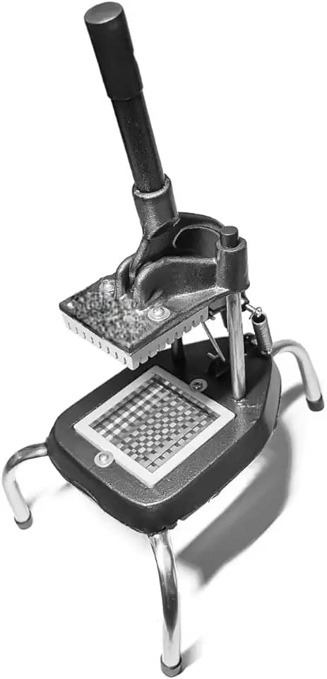 Picador Cortador Fatiador de Legumes Profissional (Alumínio) - Batata Frita Palito, Cenoura, Frutas, Tomate