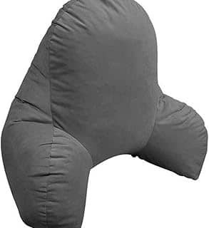 Encosto Dino Veludo Cinza (50x60x75)