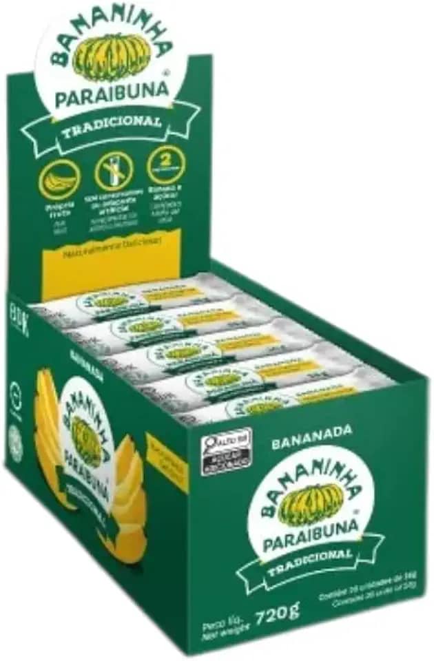 Doce Bananinha Tradicional 36G Dp Com 20 89264