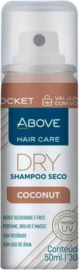 Above Shampoo Seco Coconut Mini Proteção Uv 50Ml/30G