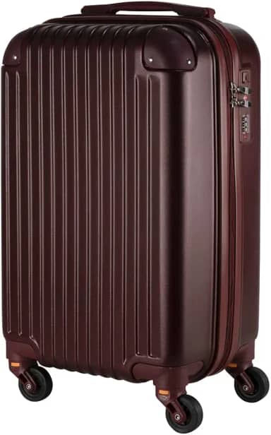 Mala de Bordo em ABS Com 4 Rodas 360 - Roncalli Manaus (Vinho)