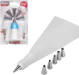 KIT BICO DE METAL C/SACO P/CONFEITAR C/6BICOS