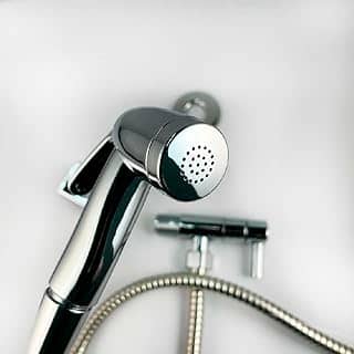 TKLA Ducha Higiênica Em ABS 1/4 De Volta Cor Cromada Duchinha Chuveirinho