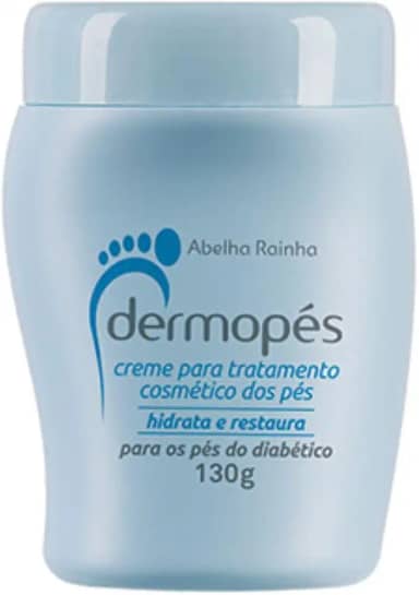 Creme P/Tratamento dos Pés do Diabético Hidrata e Restaura