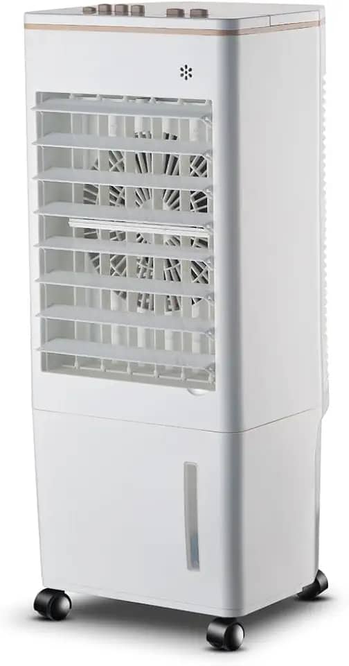 Climatizador de Ar Portátil Umidificador 8 Litros 4 Funções 127V 65W Zellox
