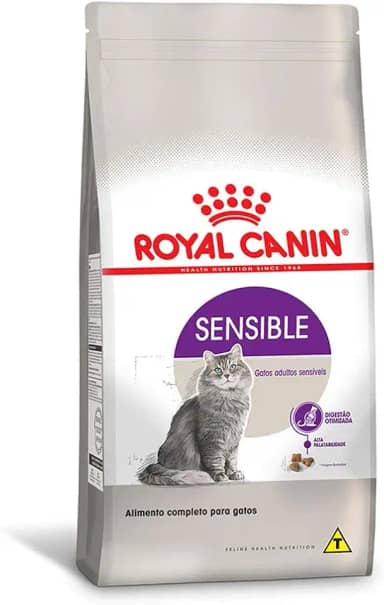 Ração Royal Canin Sensible para Gatos Adultos - 1,5kg