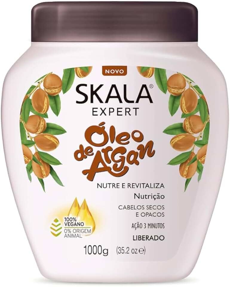 Skala Creme Tratamento Brilho Incrivel / Óleo Argan, 1Kg